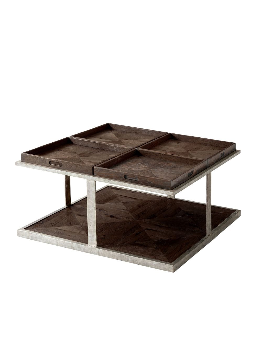 Quattor Cocktail Table - Dark Echo