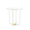 REDDING SIDE TABLE, CLEAR