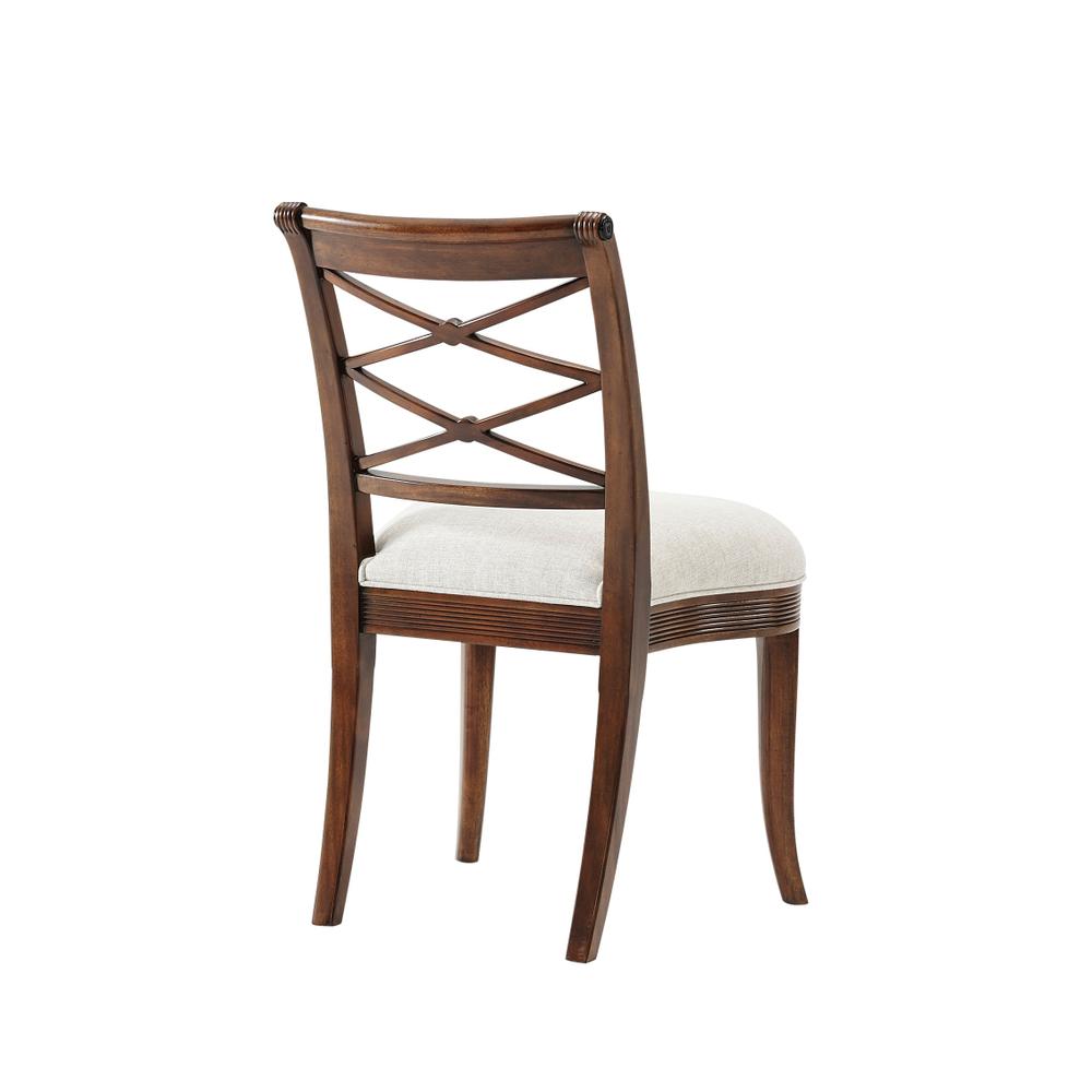 Regency Mahogany Side Chair - Salisbury & Manus