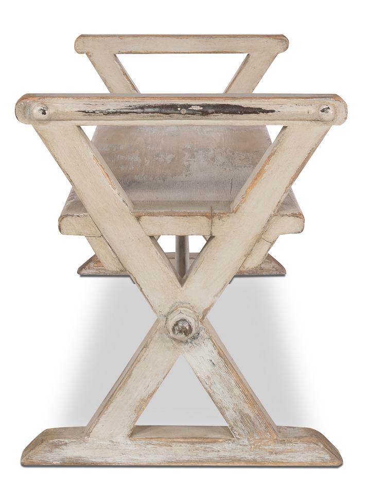 Replica Antique X Bench - Salisbury & Manus