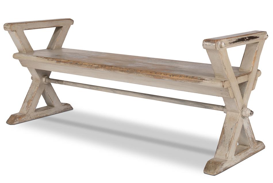 Replica Antique X Bench - Salisbury & Manus