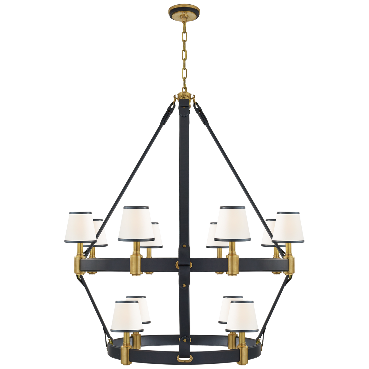 Riley Large Two Tier Chandelier