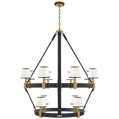 Riley Large Two Tier Chandelier