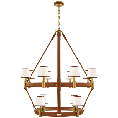 Riley Large Two Tier Chandelier