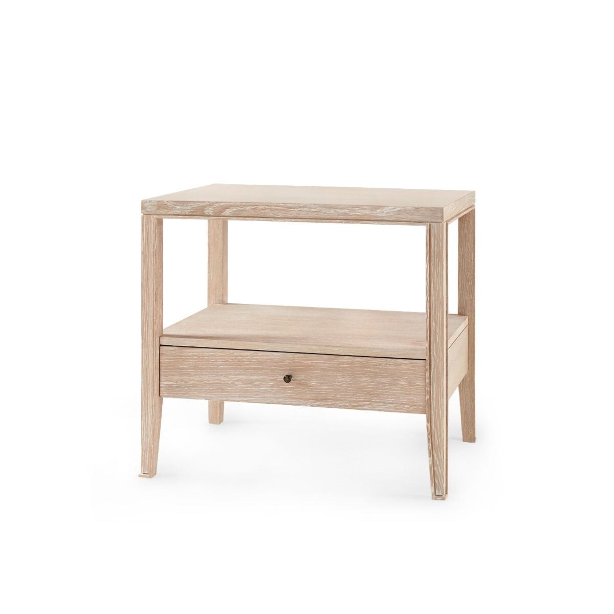 SAFIA 1-DRAWER SIDE TABLE, SAND