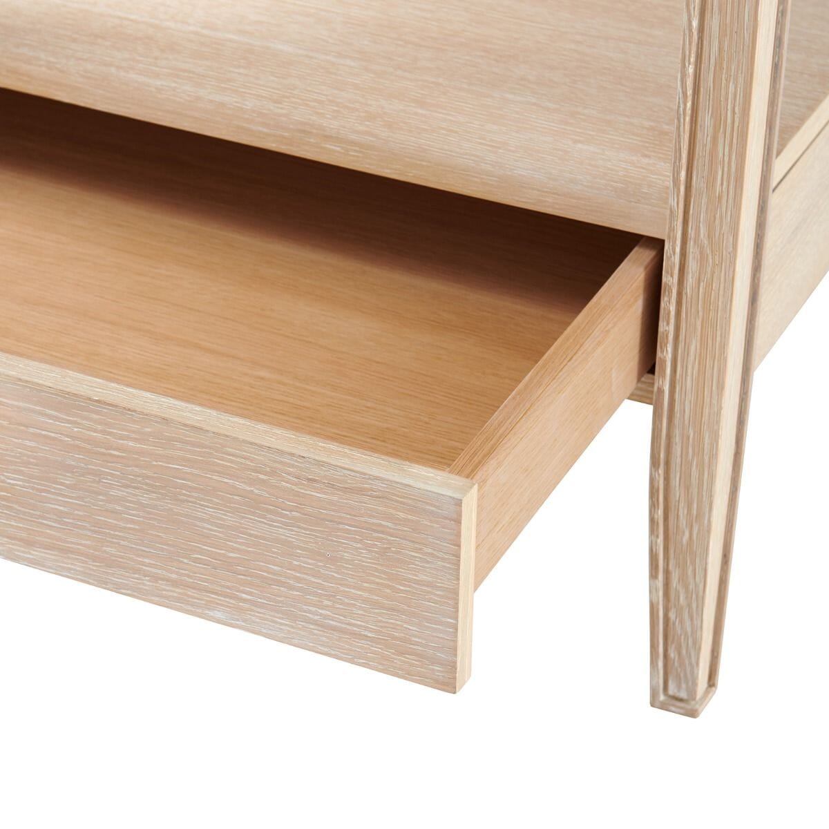 SAFIA 1-DRAWER SIDE TABLE, SAND