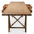 Sawhorse Desk, Natural Polished Old Pine - Salisbury & Manus