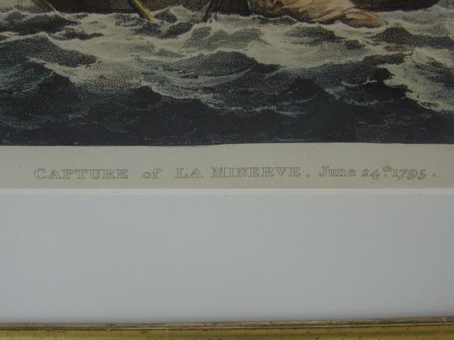 Set of Four Antique 19th C Marine Schooner Prints in Antique Birds Eye Maple  Frames. - Salisbury & Manus