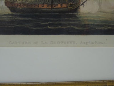 Set of Four Antique 19th C Marine Schooner Prints in Antique Birds Eye Maple  Frames. - Salisbury & Manus