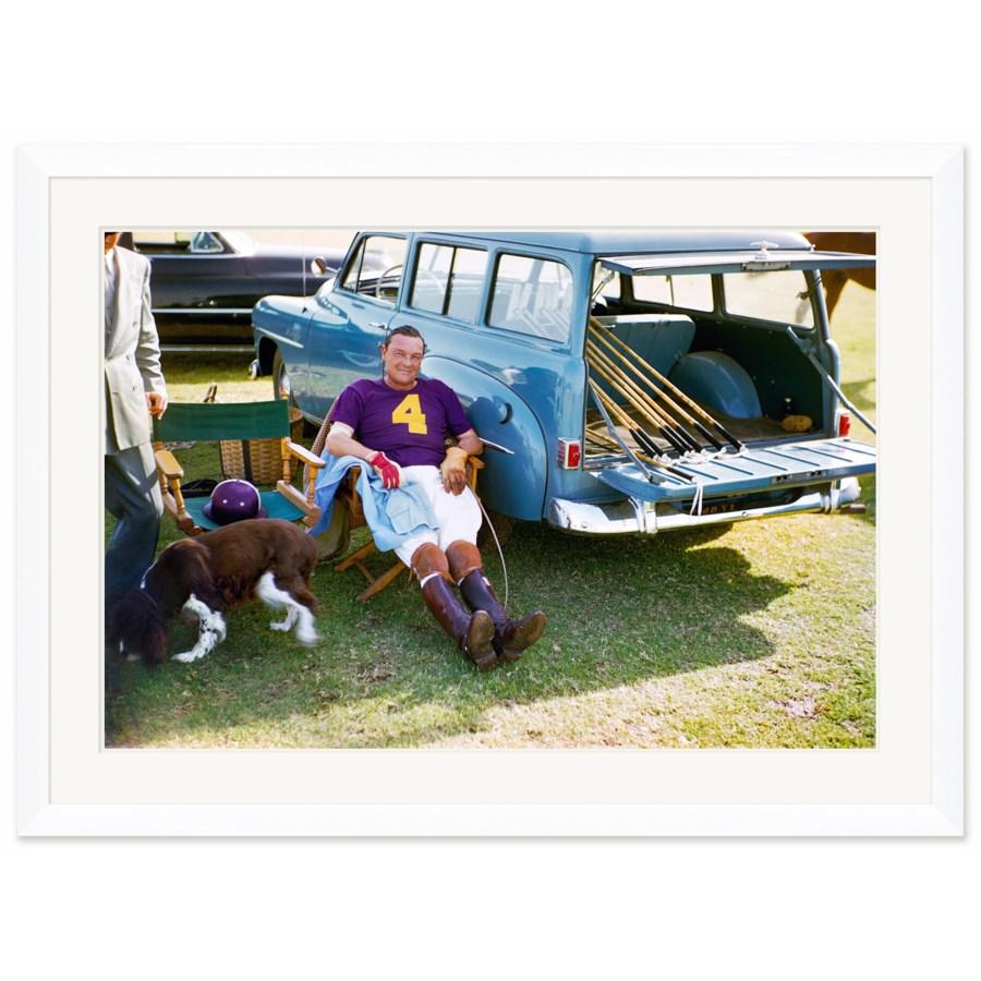 Slim Aarons - Getty Images "Polo Player," January 1, 1955 - Salisbury & Manus