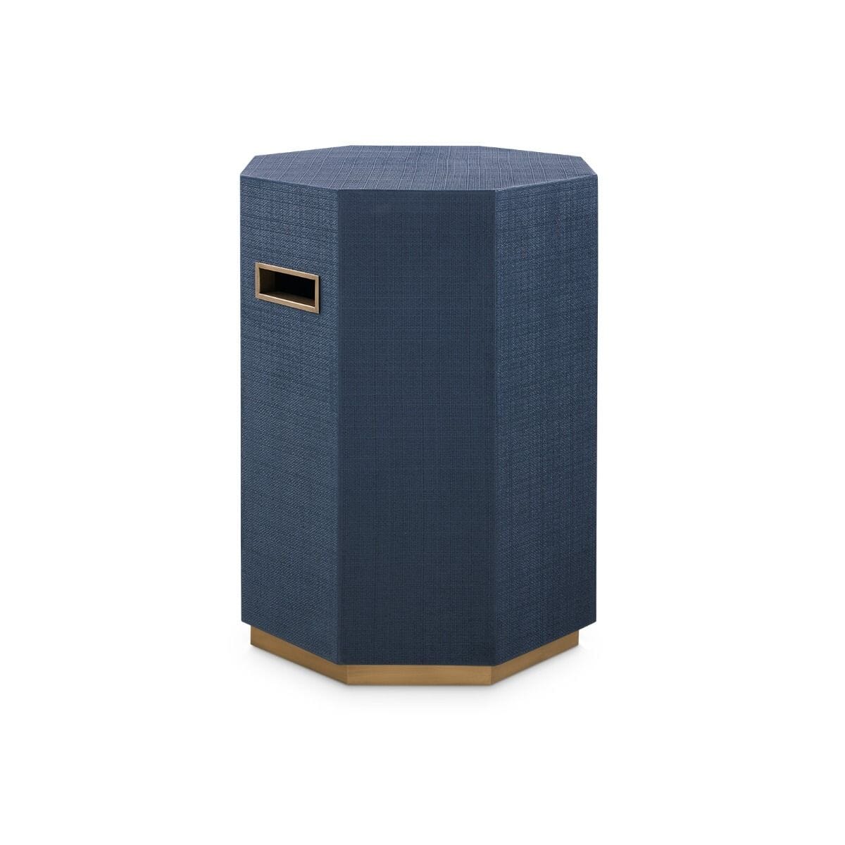 SPENCER SIDE TABLE, STORM BLUE