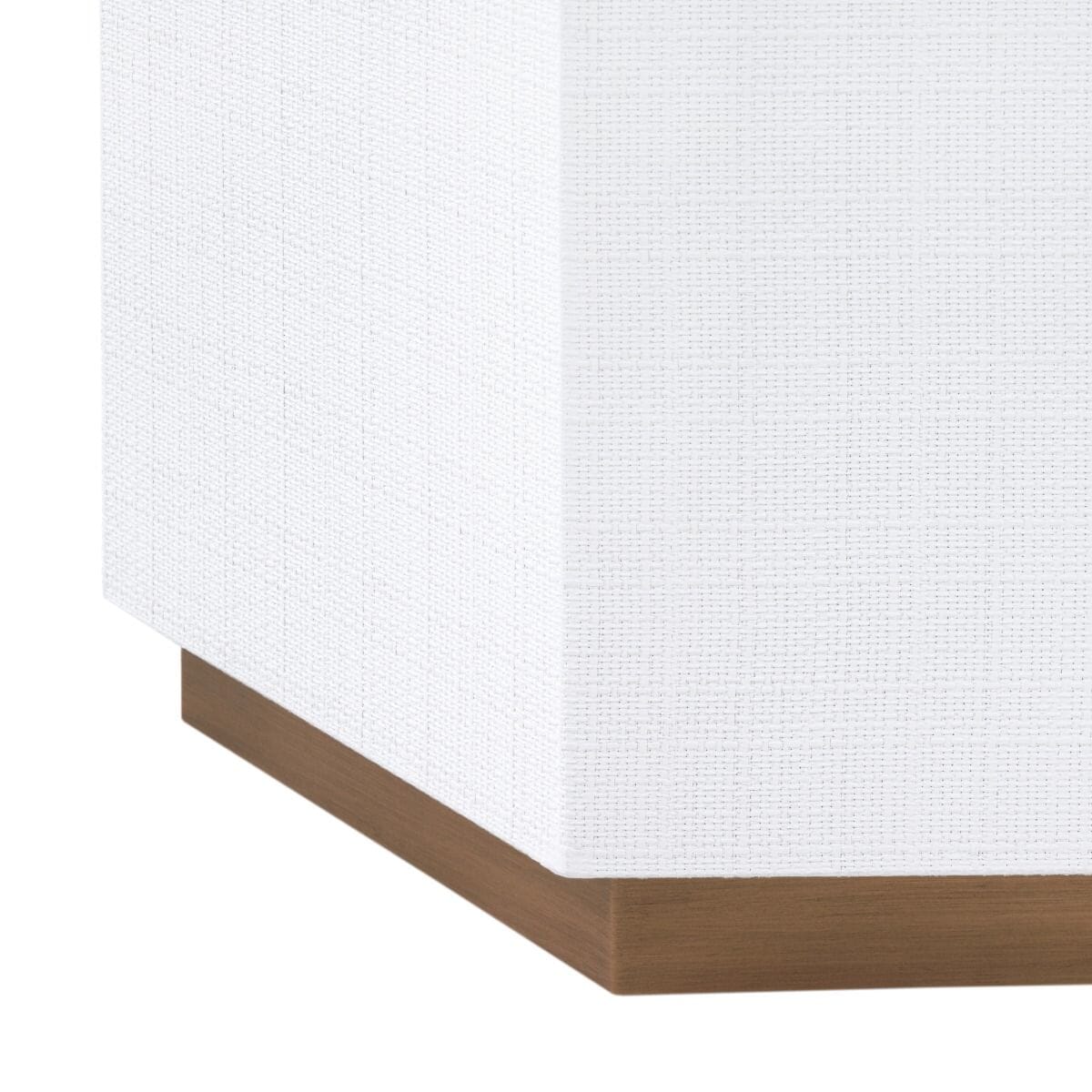 SPENCER SIDE TABLE, VANILLA