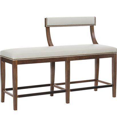 Split Klismos Bench - Salisbury & Manus