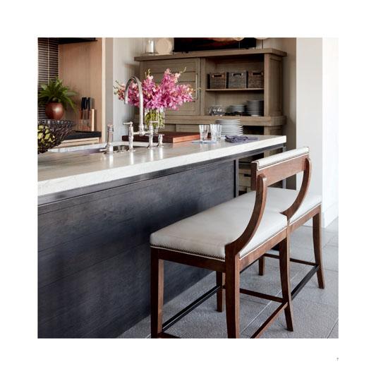 Split Klismos Bench - Salisbury & Manus