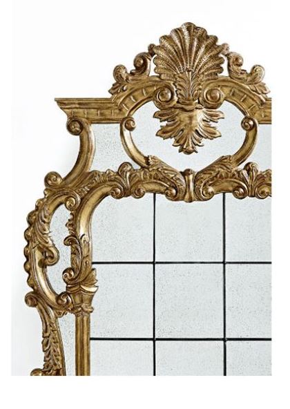 The Linnell 'C' Scroll Mirror