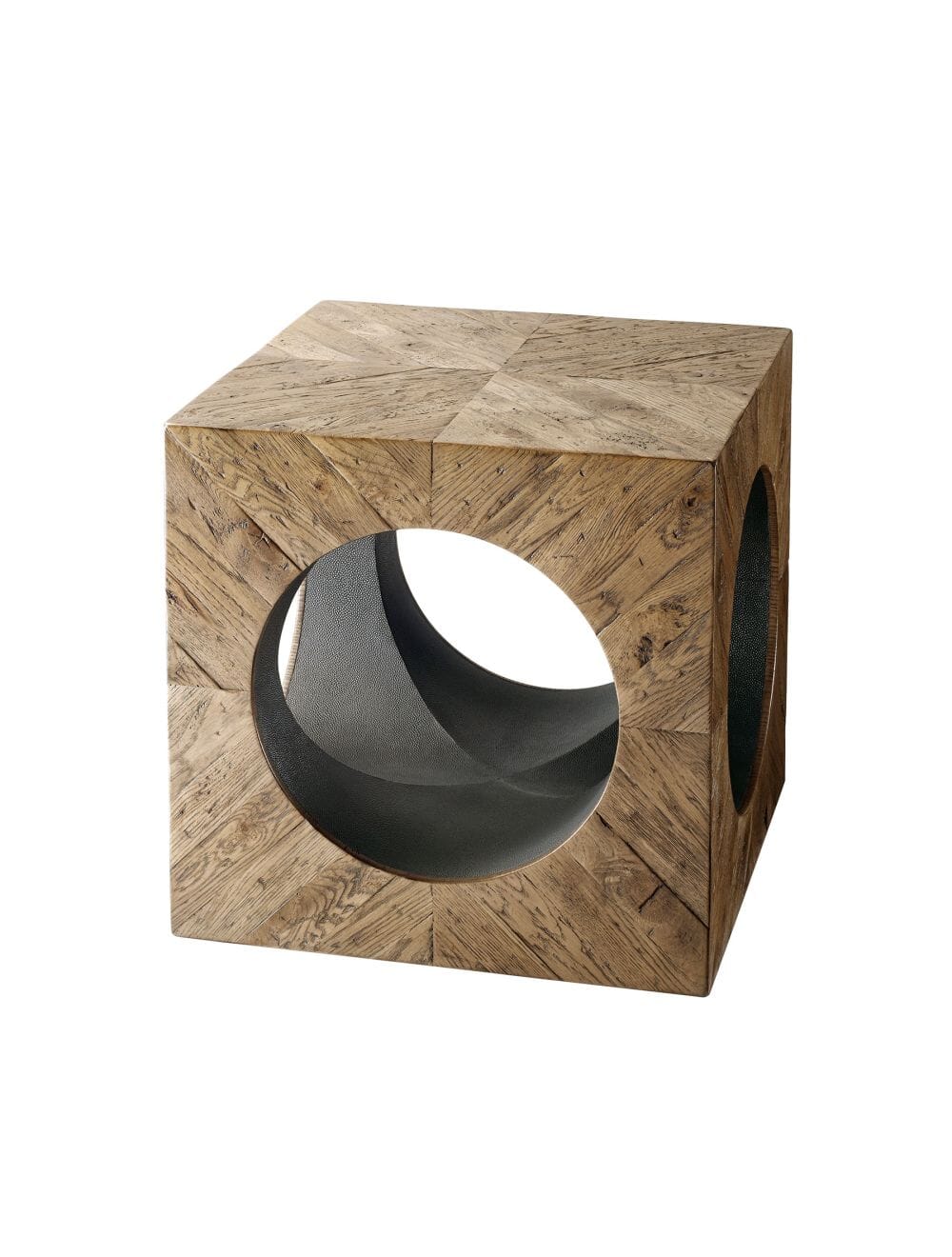 Timberley Accent Cube - Echo Oak