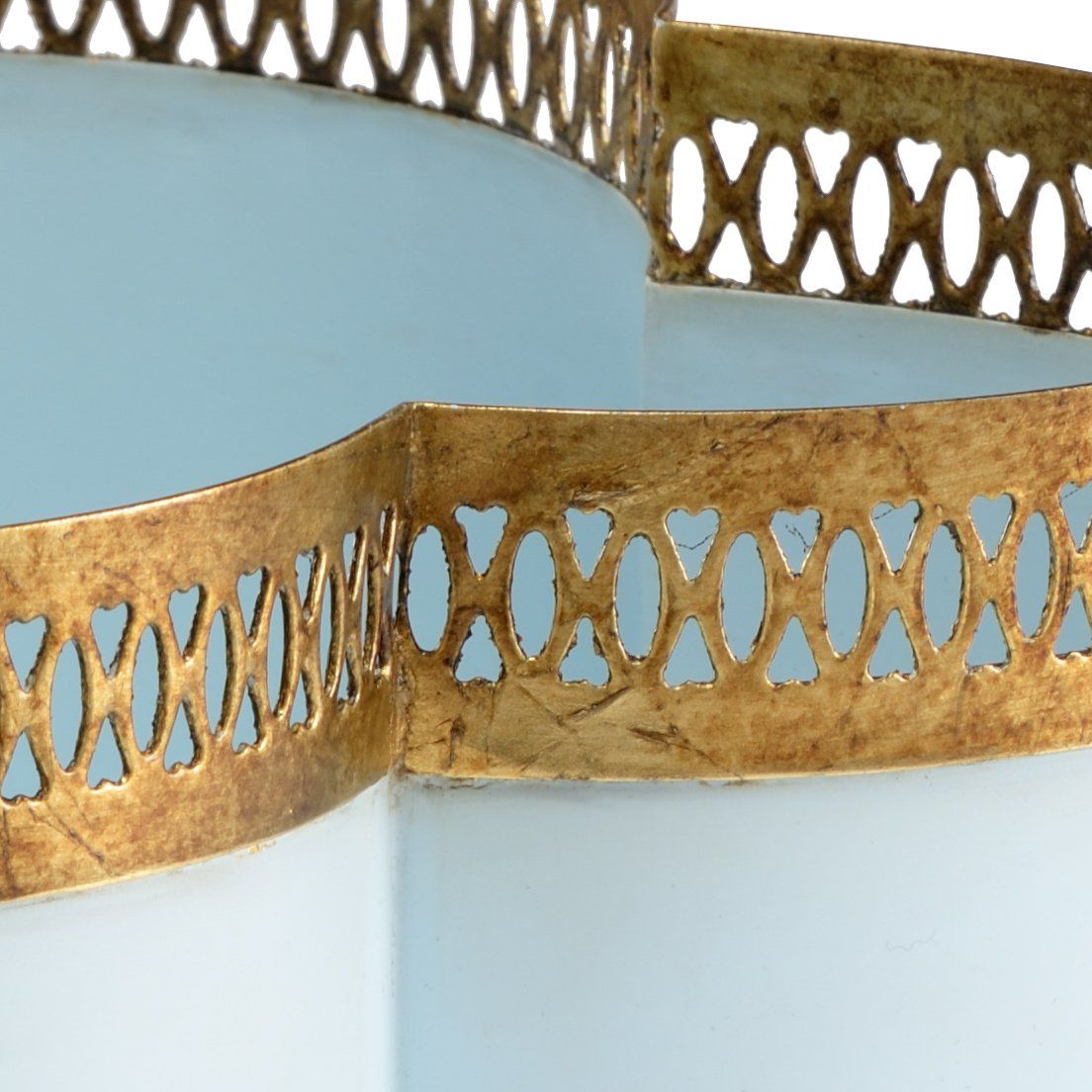 Tracery Cachepot - Lagoon - Salisbury & Manus