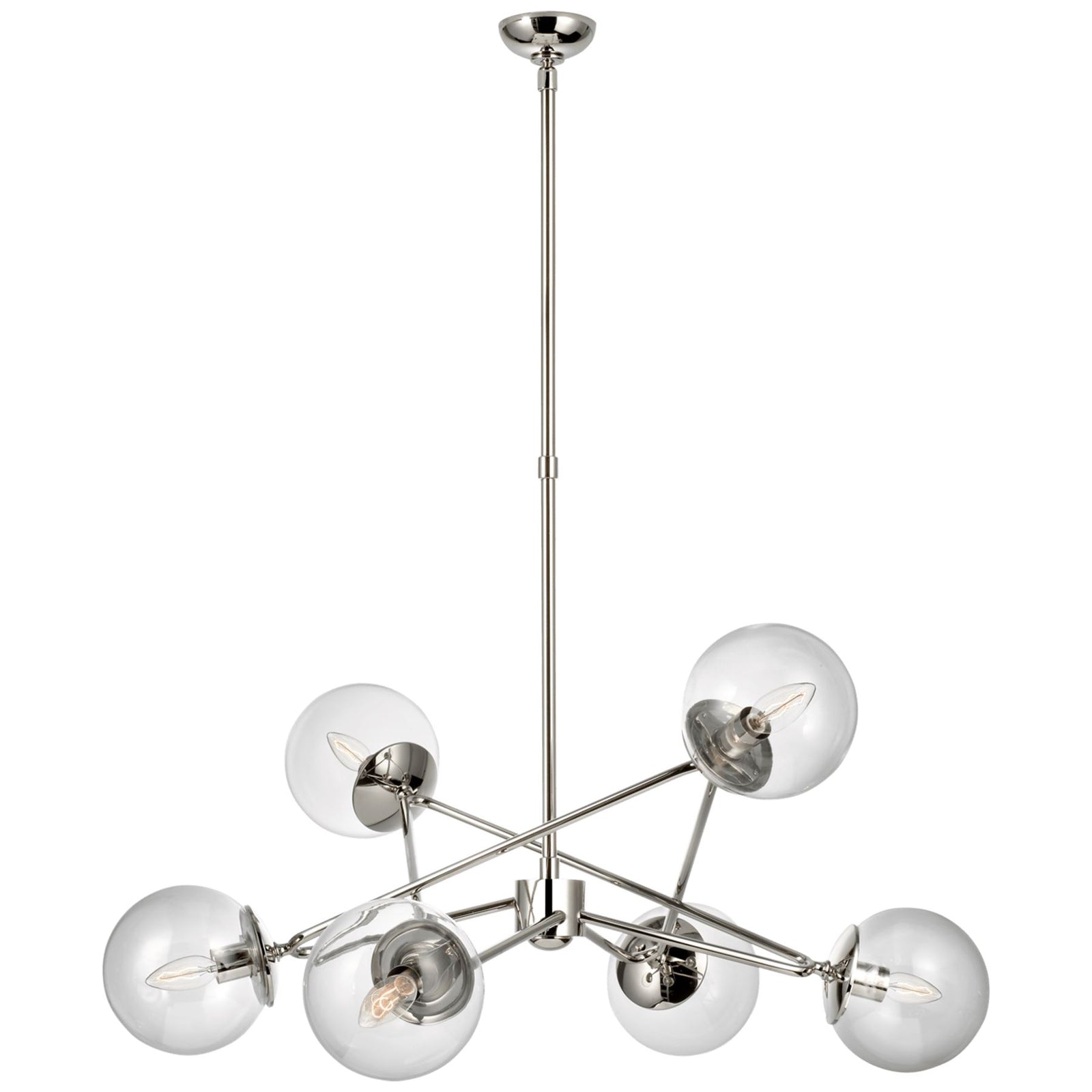 Turenne Large Dynamic Chandelier - Salisbury & Manus