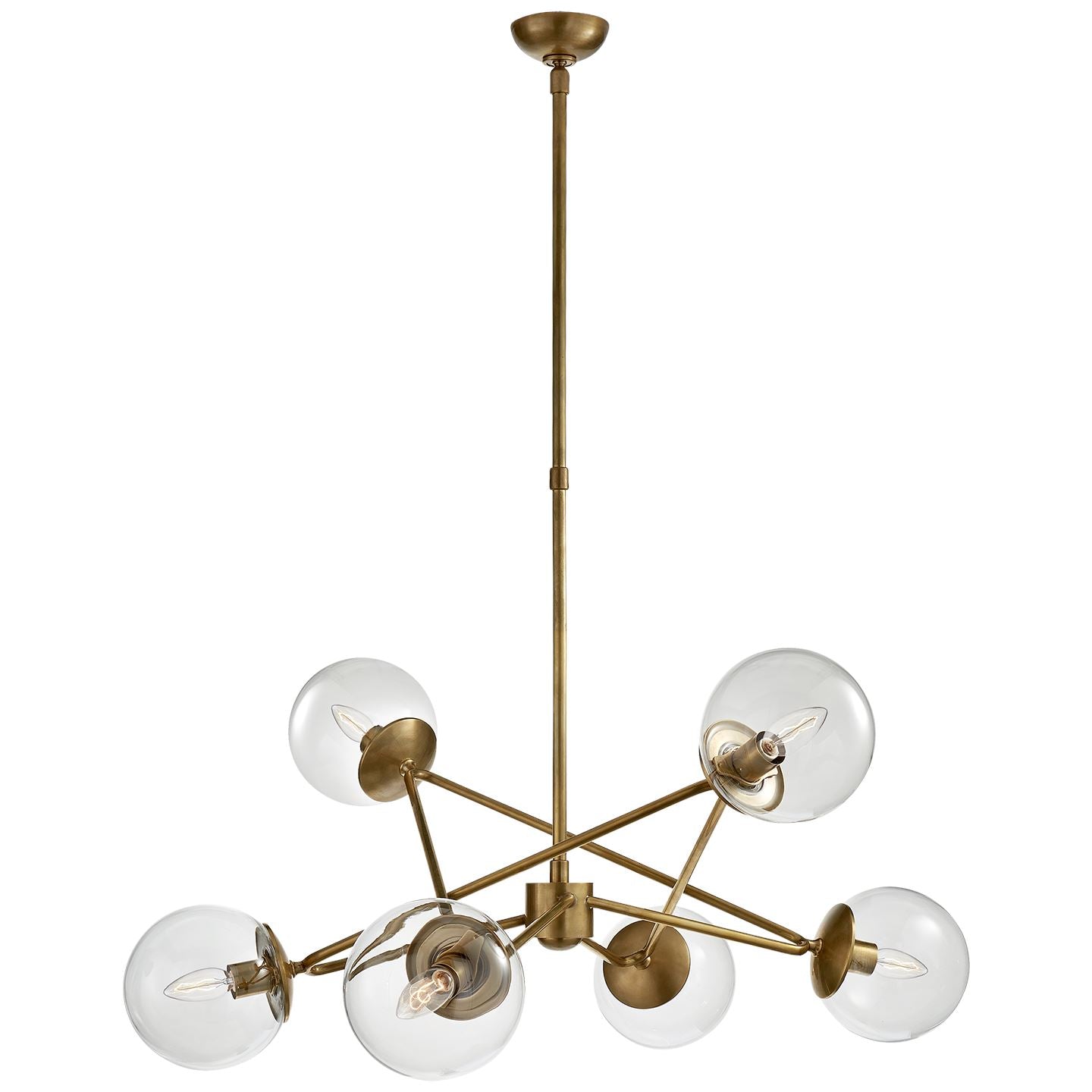 Turenne Large Dynamic Chandelier - Salisbury & Manus