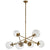 Turenne Large Dynamic Chandelier - Salisbury & Manus