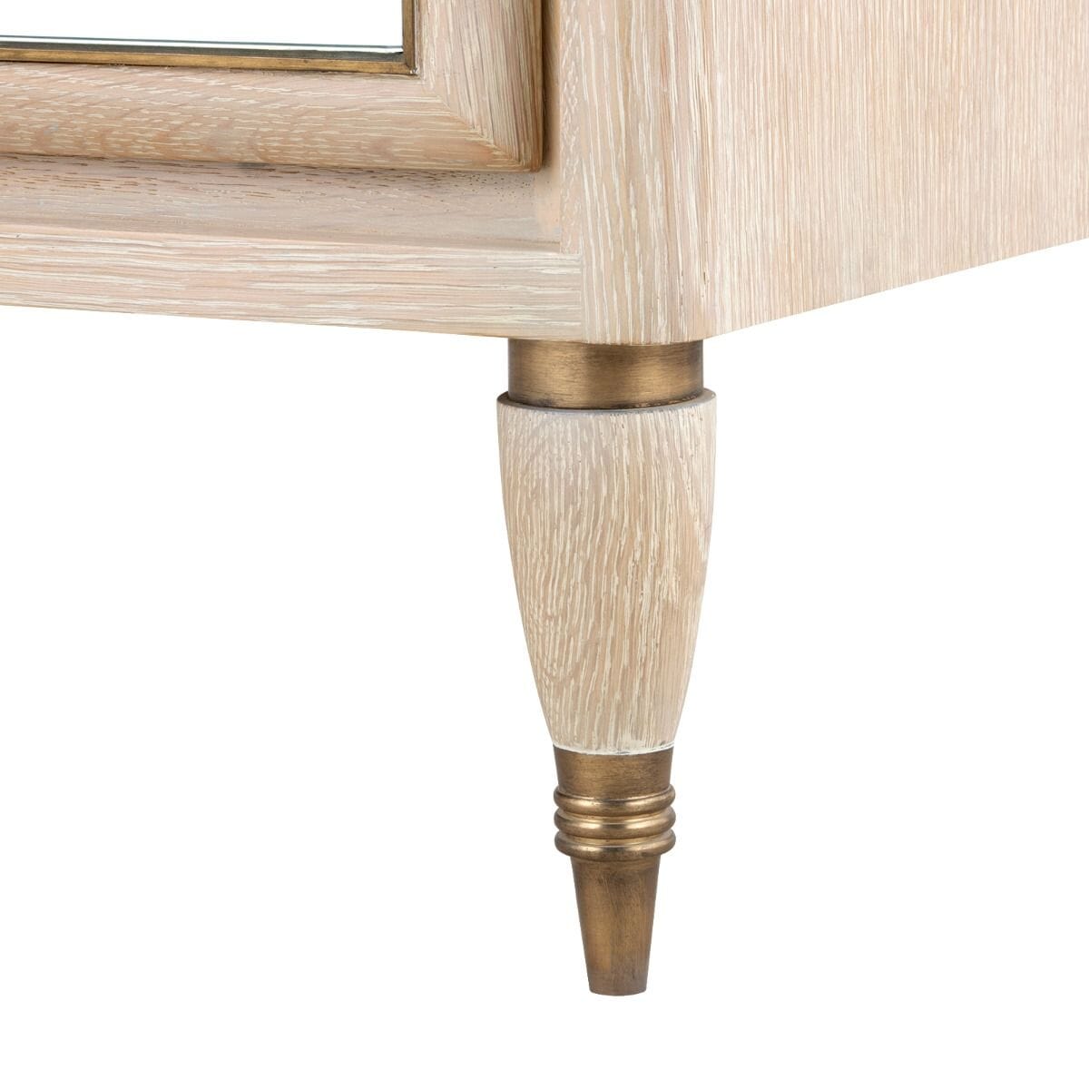 VELAZQUEZ 1-DRAWER SIDE TABLE, SAND