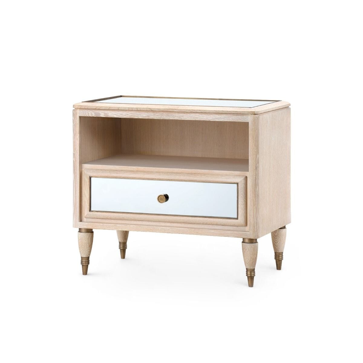 VELAZQUEZ 1-DRAWER SIDE TABLE, SAND