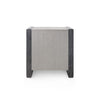 VICTORIA 3-DRAWER SIDE TABLE, ASH GRAY SHIMMER