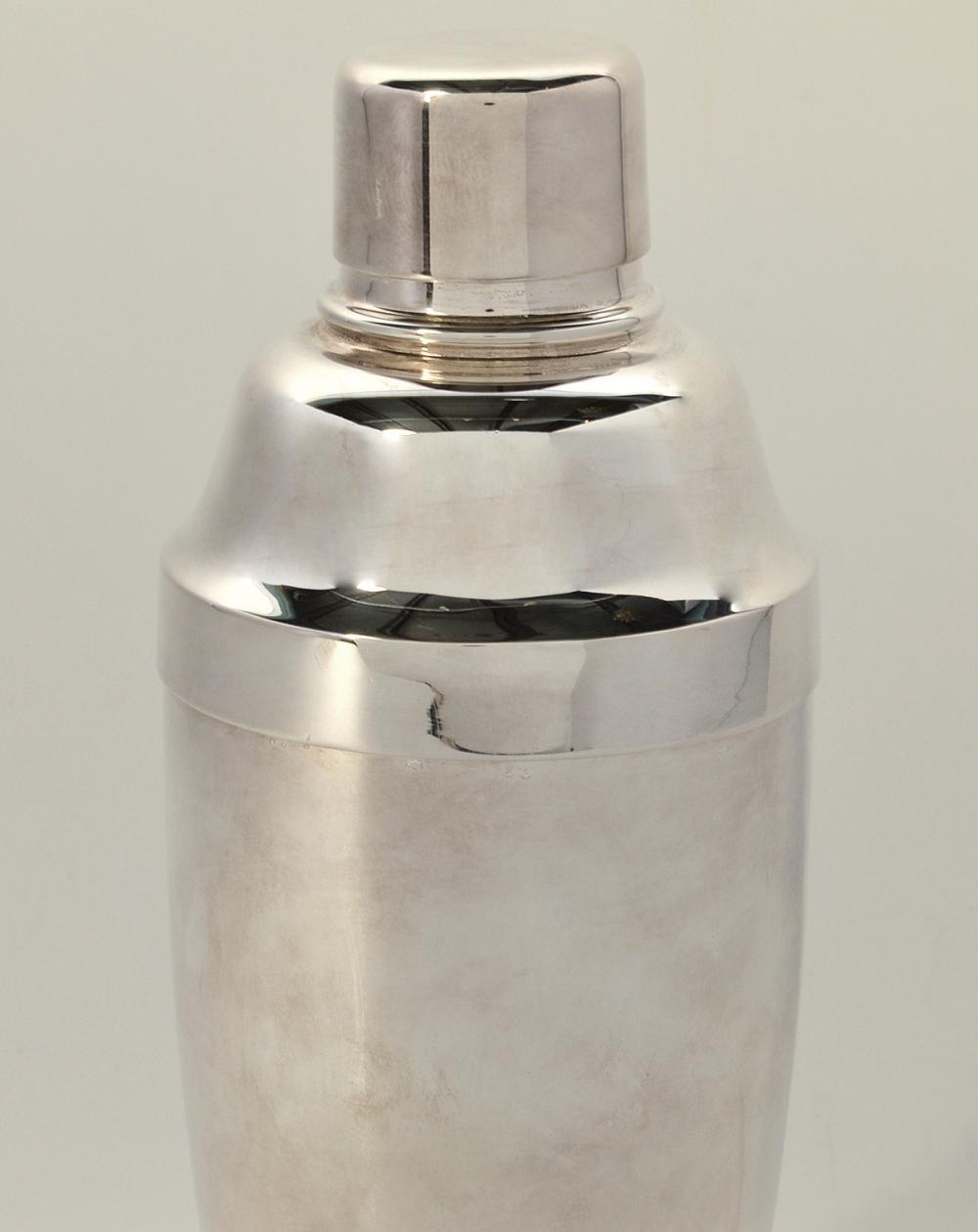 Vintage Silver-Plate Cocktail Shaker Given as a Gift From Douglas MacArthur - Salisbury & Manus