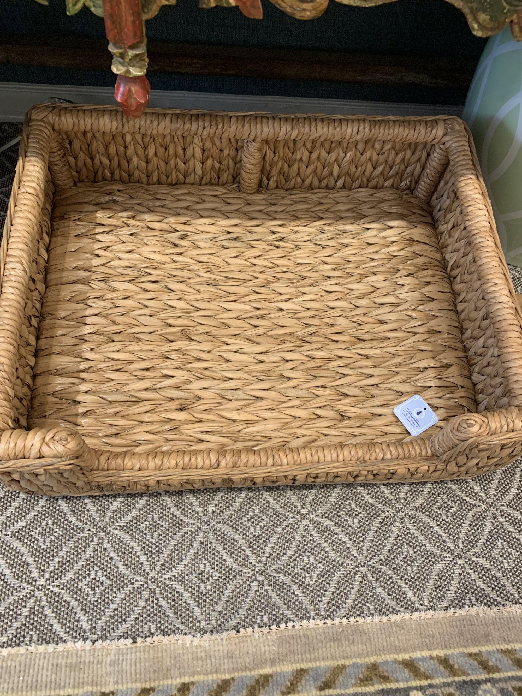 Wicker Dog Bed - Salisbury & Manus